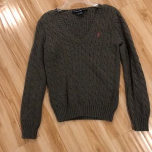 Gray Polo Ralph Lauren sweater